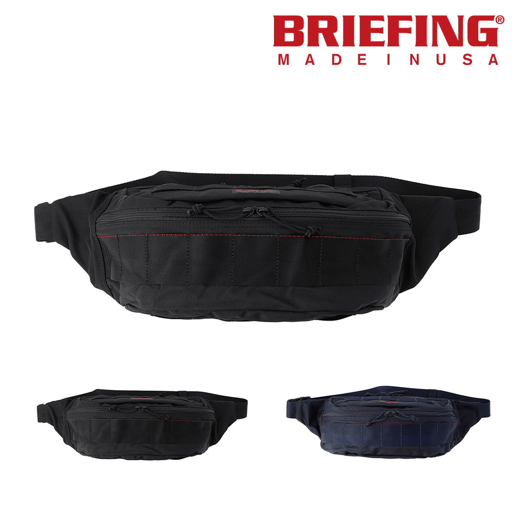 ブリーフィング BRIEFING ウエストバッグ MW MASTER POD MW GEN II マスターポッド MW GEN2 bra233l29 1.ブラック -10x010 メンズ レディース