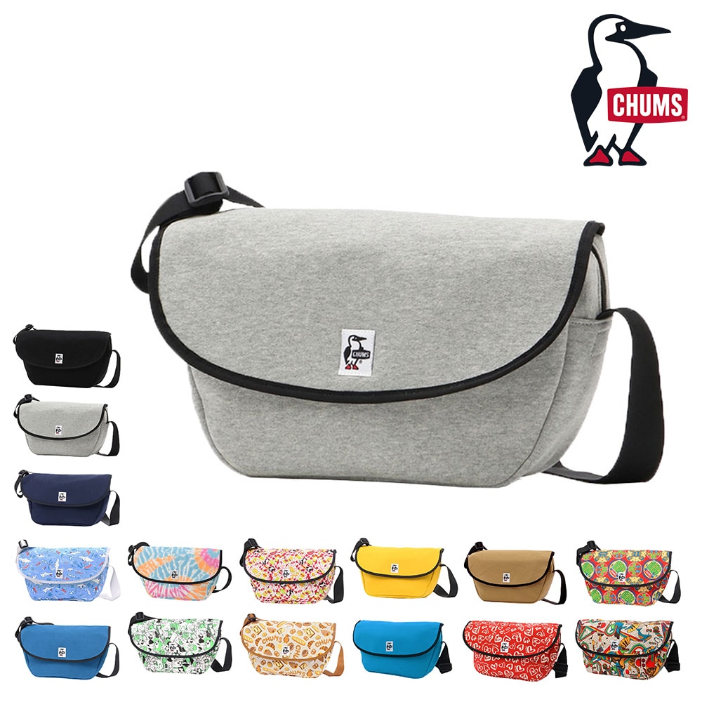 チャムス CHUMS ショルダーバッグ Round Flap Shoulder Bag Sweat ラウンドフラップショルダーバッグスウェット CH60-3601 2.ヘザーグレー -99x603601g005 メンズ レディース メンズ レディース