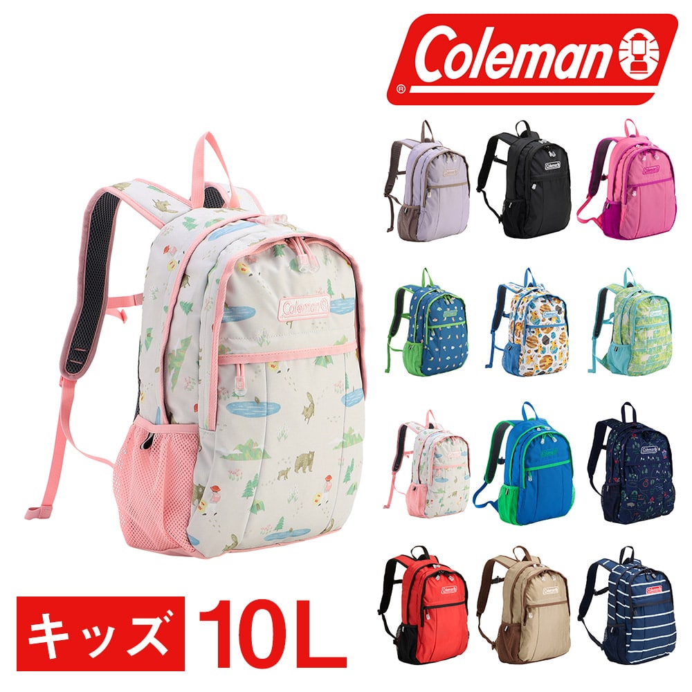 コールマン バッグ リュックサック デイパック バックパック キッズリュック キッズパック Coleman ウォーカーミニ 10L A4 B5  キッズ 誕生日プレゼント ギフト 6.オデカケ -2213923