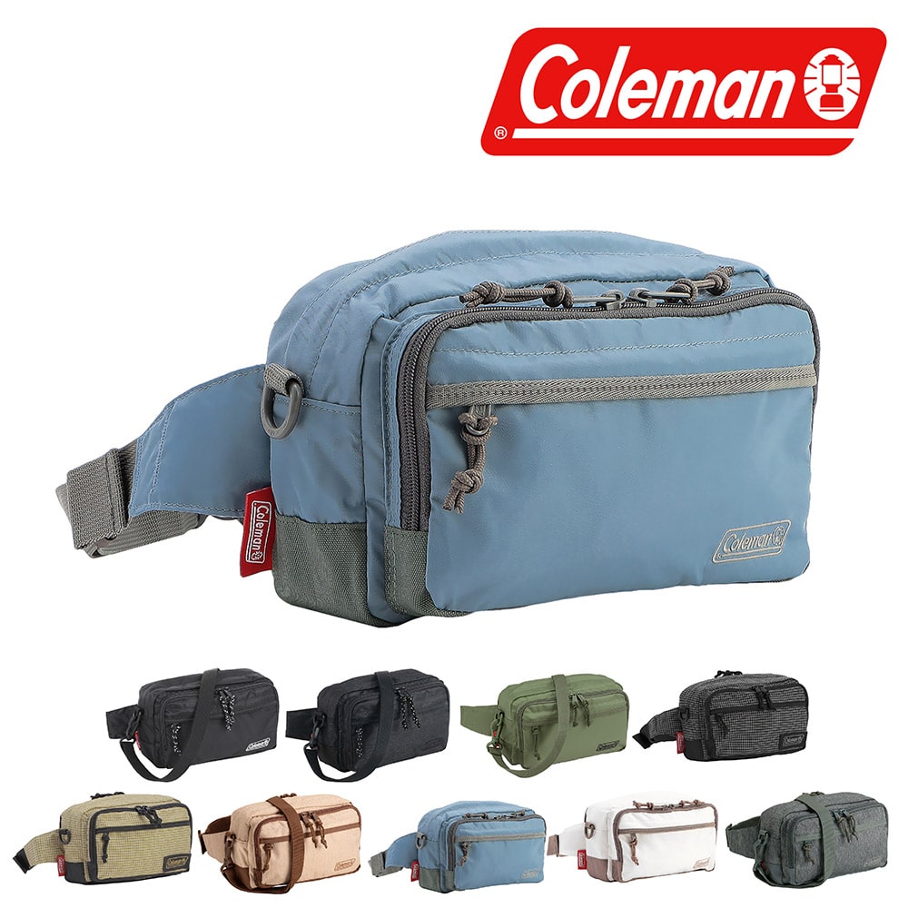 コールマン バッグ 2WAYウエストバッグ ショルダーバッグ ウエストポーチ ナイロン Coleman ウォーカーポーチ 2L B6 メンズ レディース キッズ 誕生日プレゼント ギフト ラッピング無料 正規代理店 6.ビンテージブルー -2214724