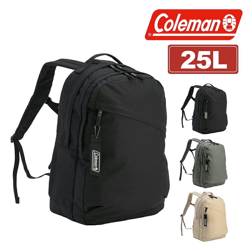 コールマン リュック バックパック デイパック 25L A4 B4 軽量 Coleman ユニウォーカー25  キッズ 1.ブラック -2234484