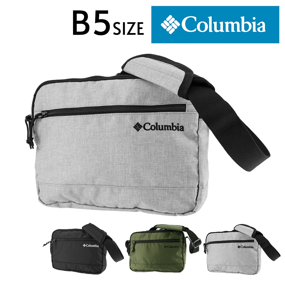 コロンビア バッグ ショルダーバッグ 斜めがけ Columbia ビッグマディロードショルダー B5対応 PU8780 メンズ レディース 2.グレー -12