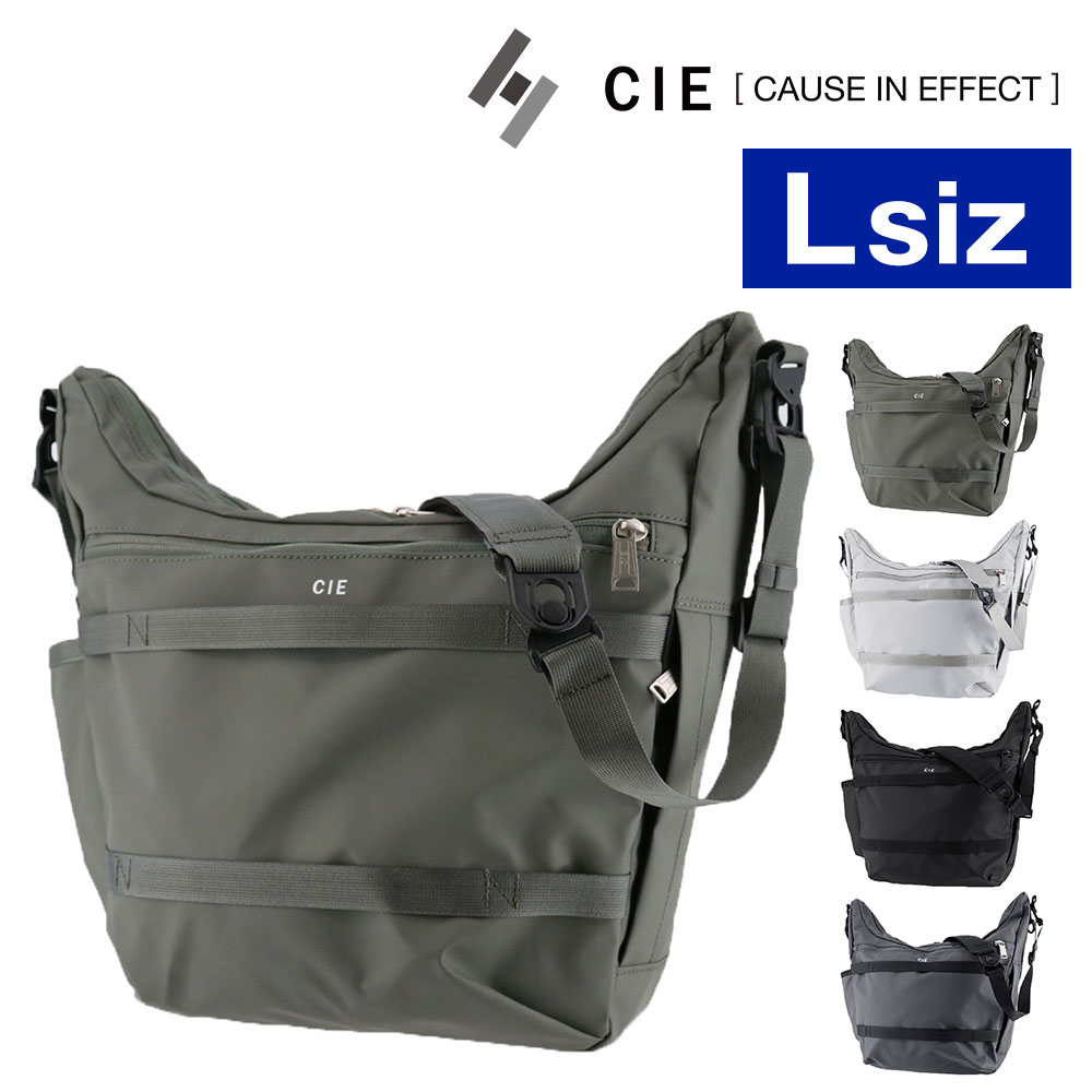 シー CIE ショルダーバッグ GRID-3 SHOULDER 032055 3.オリーブ -65 メンズ レディース