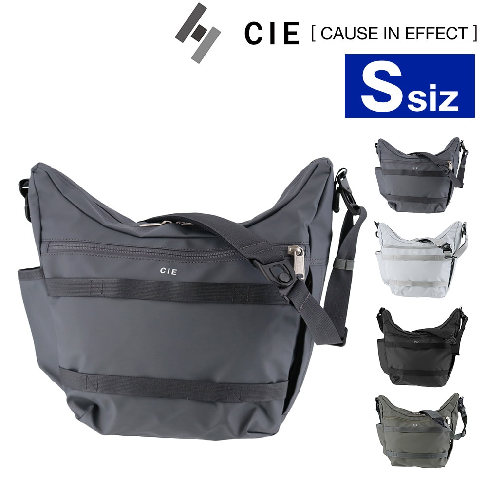 シー CIE ショルダーバッグ GRID-3 SHOULDER 032066 4.ネイビーグレー -75 メンズ レディース