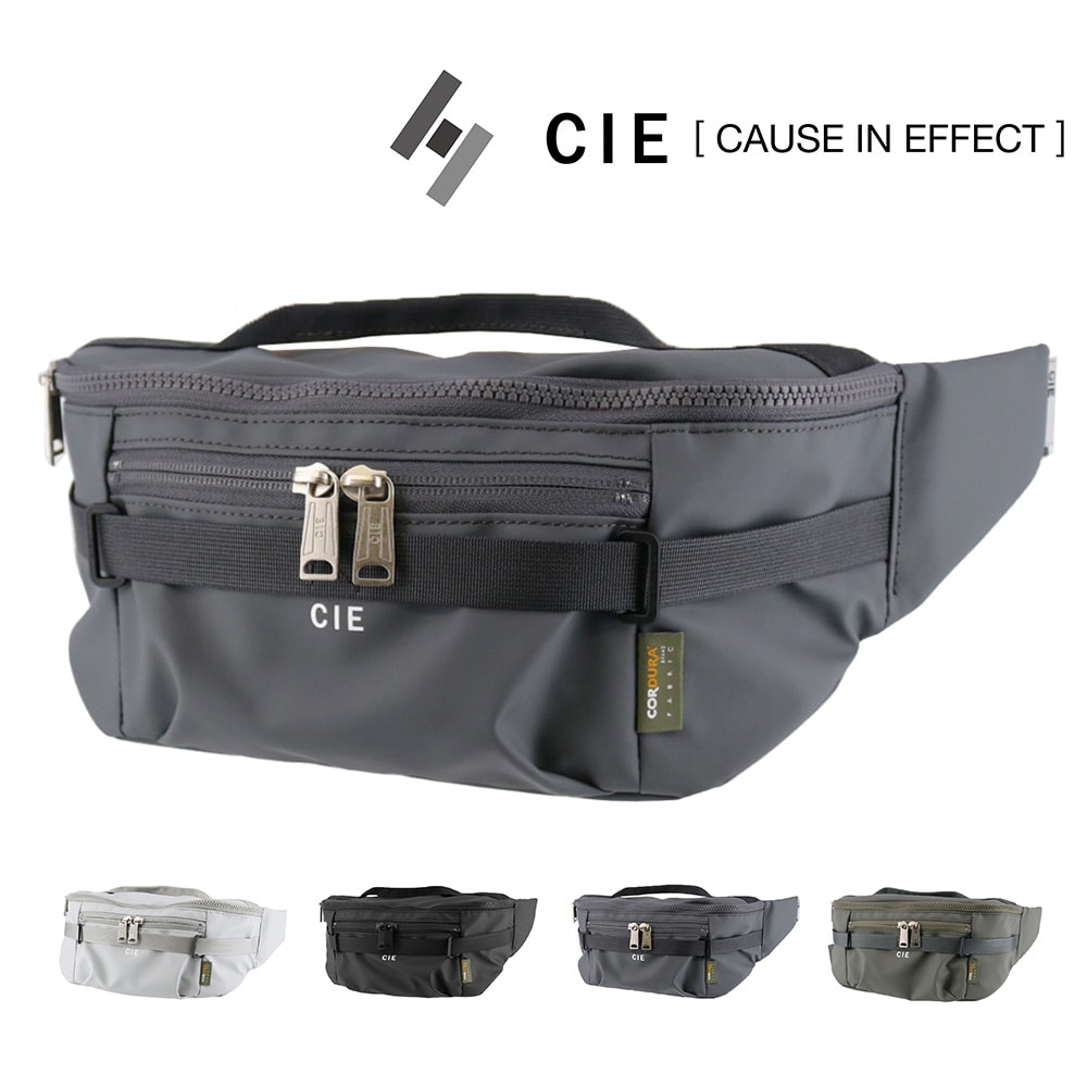シー CIE ウエストバッグ GRID-3 WAISTPACK 032069 4.ネイビーグレー -75 メンズ レディース