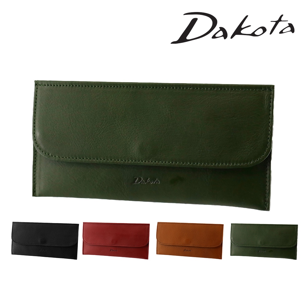 ダコタ 長財布 かぶせ 本革 Dakota ラルゴ 30593 4.グリーン -50