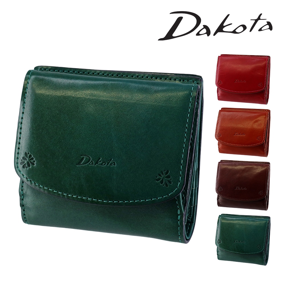 ダコタ 二つ折り財布 本革 Dakota バンビーナ2 30843 4.ブルー -65