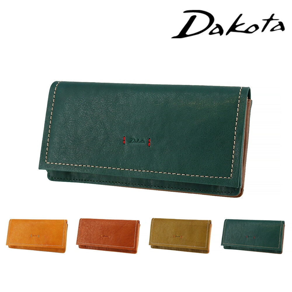 ダコタ Dakota ピアッタ かぶせ長財布 31532 4.ネイビー -60x60 レディース
