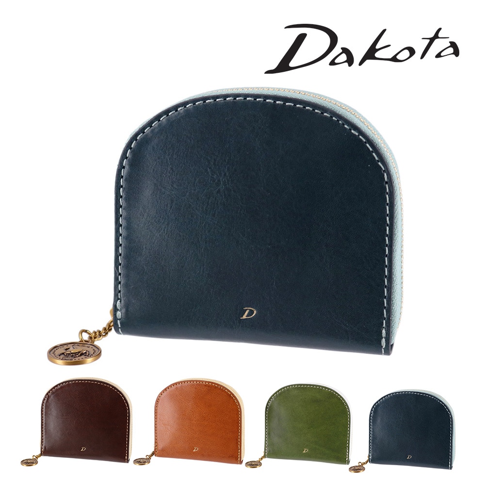 ダコタ 財布 三つ折り財布  イタリア製 本革 Dakota ラフィナート 31742 レディース 牛革 4.ネイビー -60
