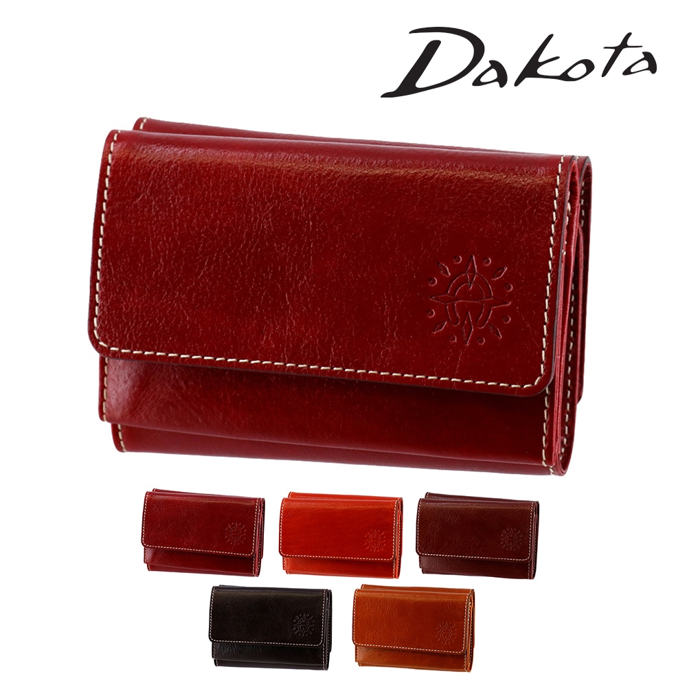 ダコタ 三つ折り財布 本革 Dakota フォンス2 31800 1.レッド -30