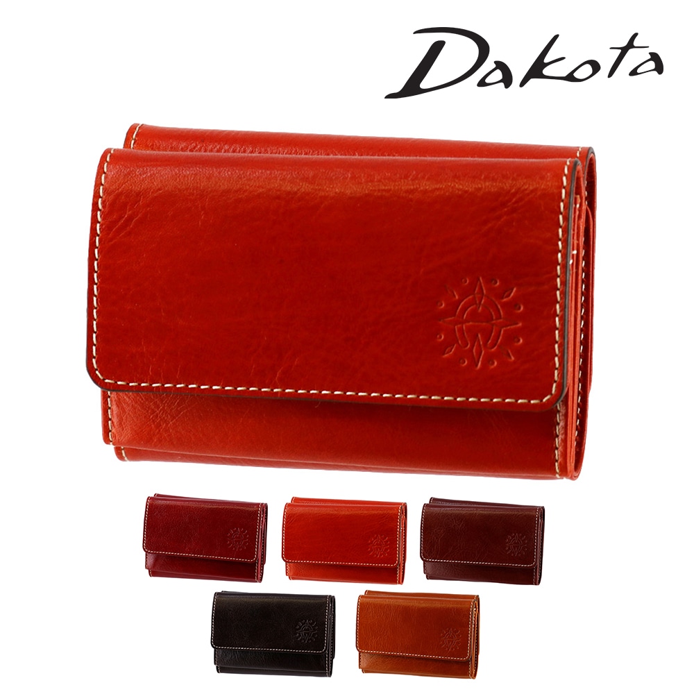 ダコタ 三つ折り財布 本革 Dakota フォンス2 31800 2.オレンジ -34