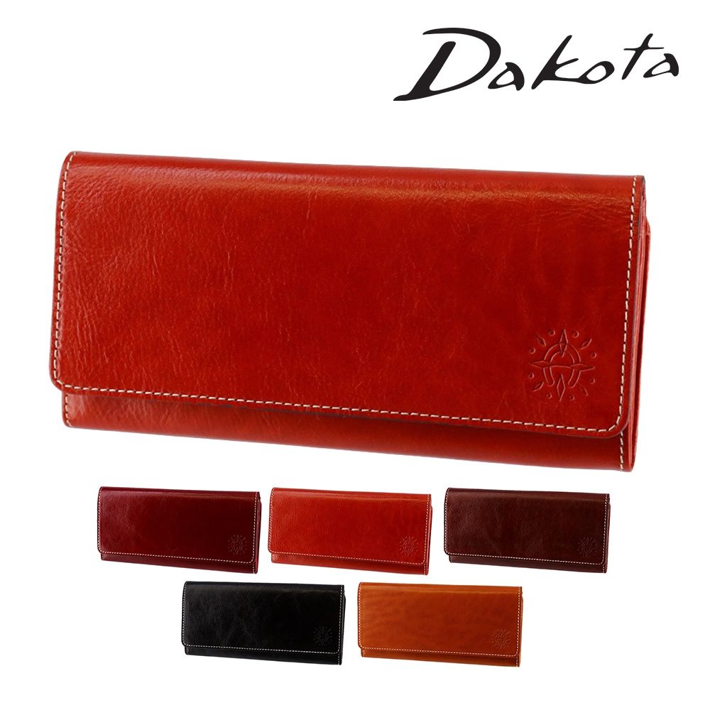 ダコタ 長財布 かぶせ 本革 Dakota フォンス2 31803 2.オレンジ -34
