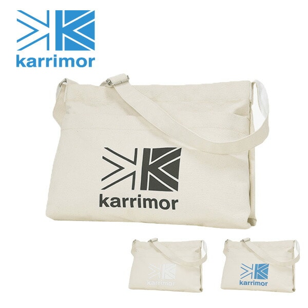 カリマー karrimor サコッシュバッグ [cotton shoulder/コットンショルダー] 99x625061 1.ブラックロゴ メンズ レディース