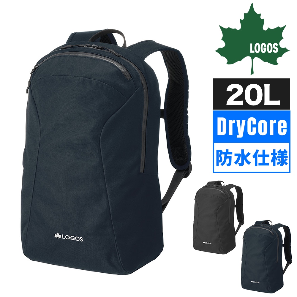 ロゴス リュック 20L PC収納 LOGOS ドライコアバックパックヴェックス 374022 2.ネイビー -37402219