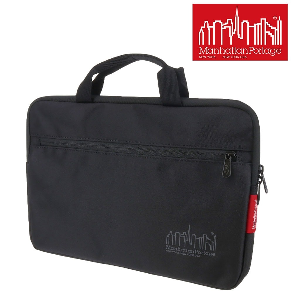 マンハッタンポーテージ Manhattan Portage ハンドル付きパソコンケース パシフィックヘンリーポートフォリオケース mp1057hpwph ブラック 10x1000 メンズ レディース