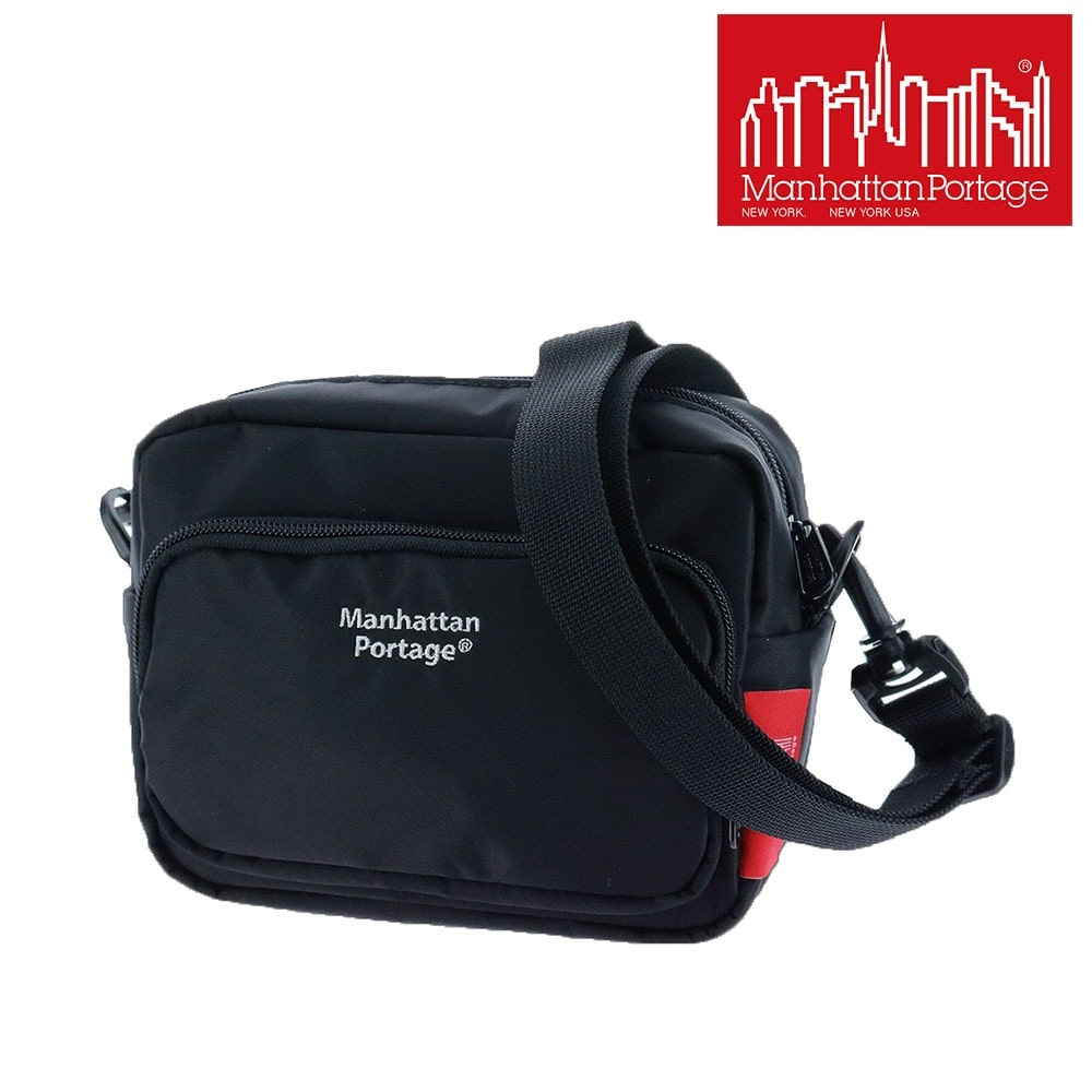 マンハッタンポーテージ Manhattan Portage 2WAYショルダーバッグ ザブルームショルダーバッグマットツイル mp1496mtwl ブラック 10x1000 メンズ レディース
