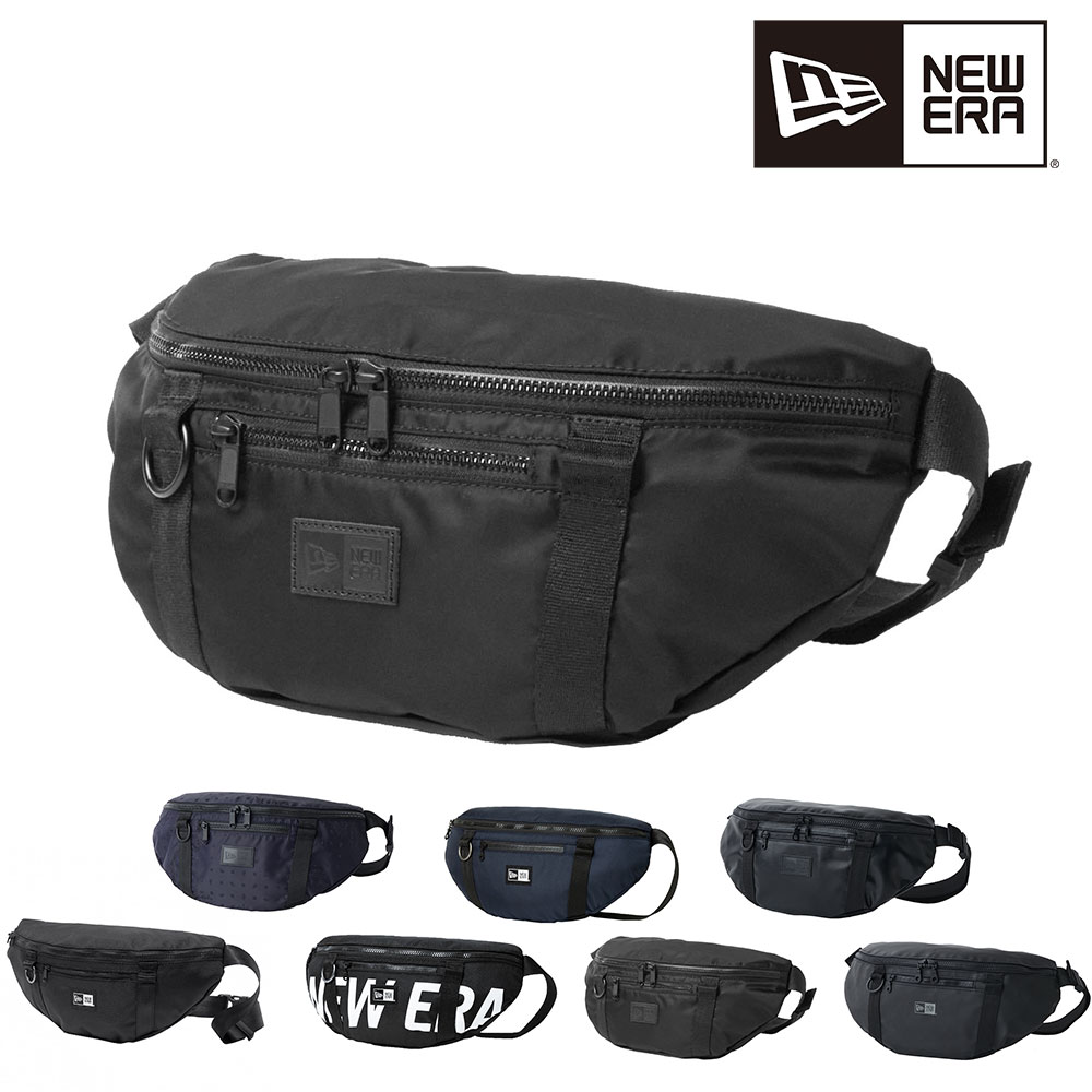 ニューエラ バッグ ヒップバッグ ボディバッグ ウエストポーチ NEW ERA ウエストバッグ 2L B6 メンズ レディース キッズ 4.ナイロンツイルブラック -99x14392098