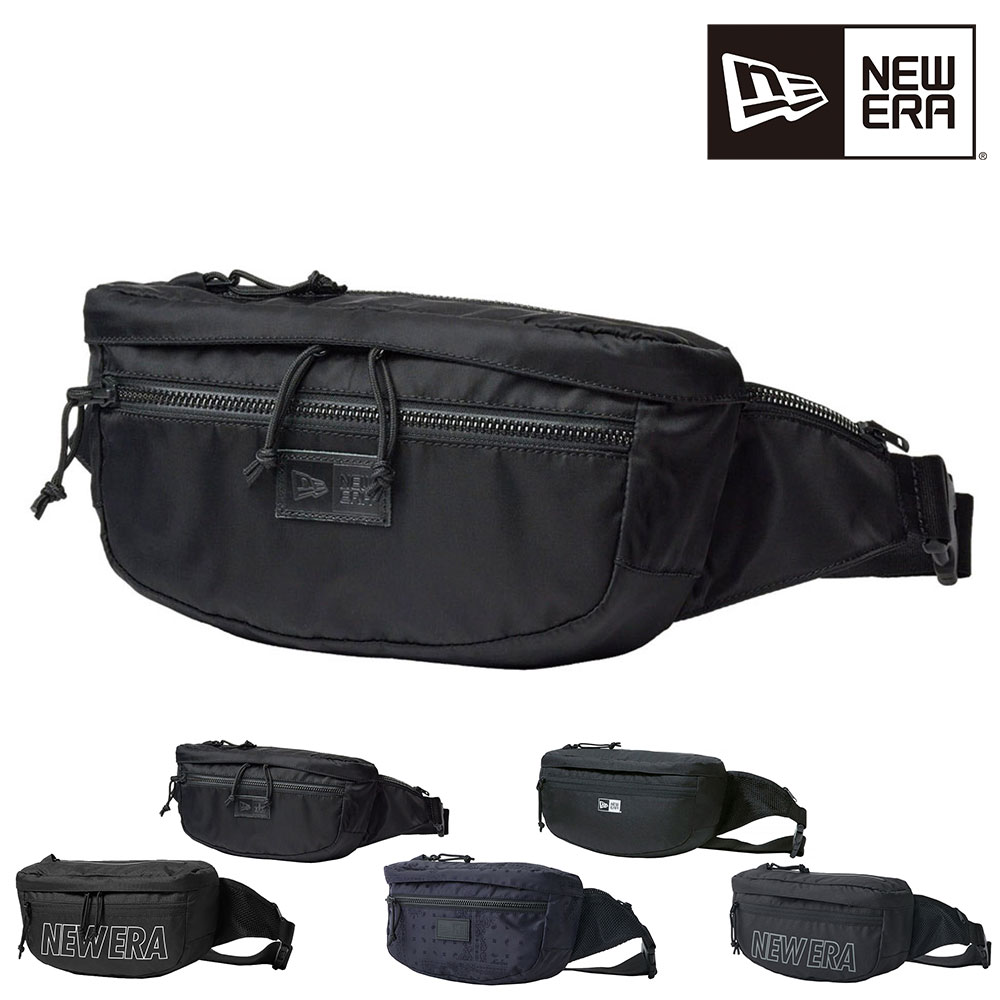 ニューエラ バッグ ウエストバッグ ウエストポーチ ボディバッグ NEW ERA エクスプローラーウエストバッグ 3L B6 メンズ レディース キッズ 誕生日プレゼント ギフト ラッピング無料 正規代理店 3.ナイロンツイルブラック -99x14392328