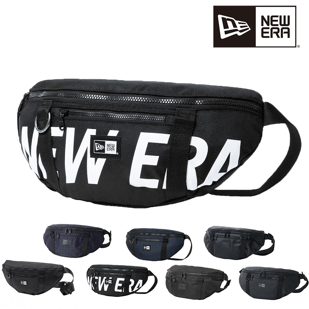 ニューエラ バッグ ヒップバッグ ボディバッグ ウエストポーチ NEW ERA ウエストバッグ 2L B6 メンズ レディース キッズ 2.ブラックxホワイト -99x14521296