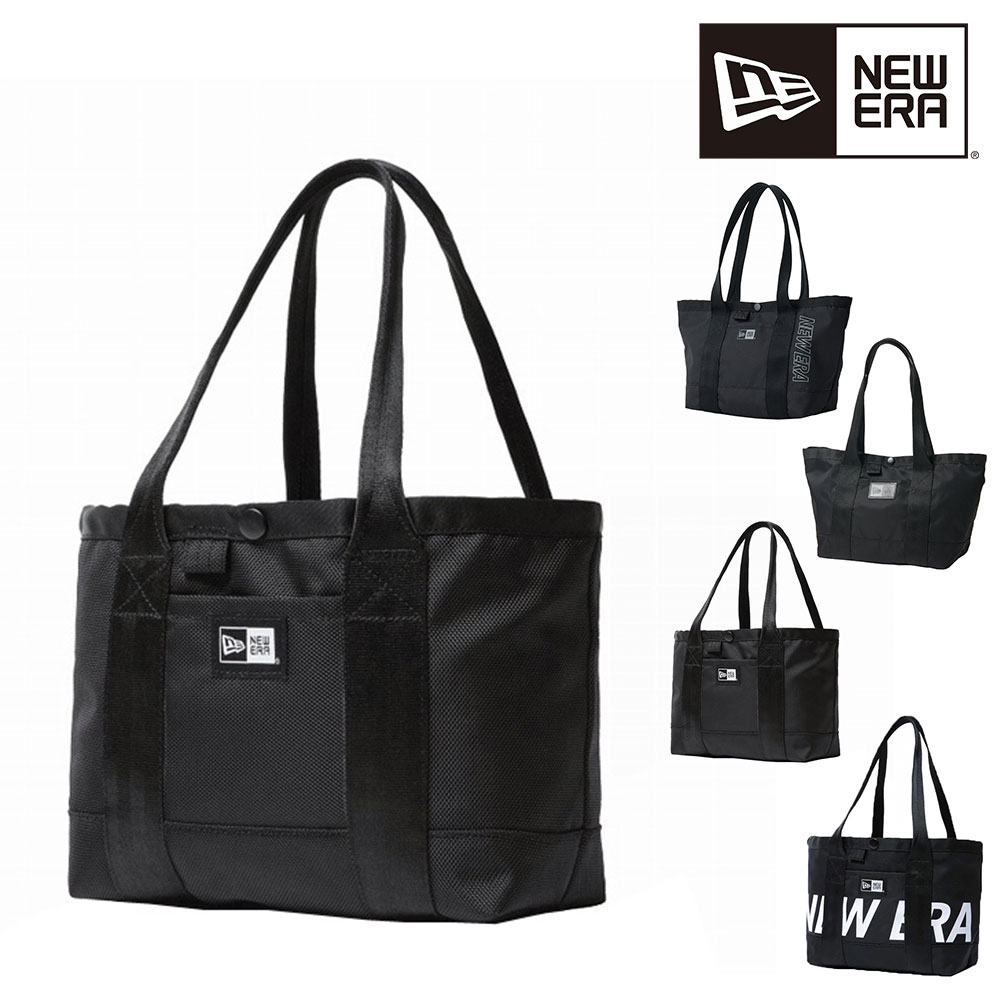 ニューエラ バッグ トートバッグ 手提げ 肩掛け 小型 NEW ERA トートバッグ ミニ TOTE BAG MINI 6L A5 メンズ レディース キッズ 誕生日プレゼント ギフト ラッピング無料 正規代理店 1.ブラック -99x14521301