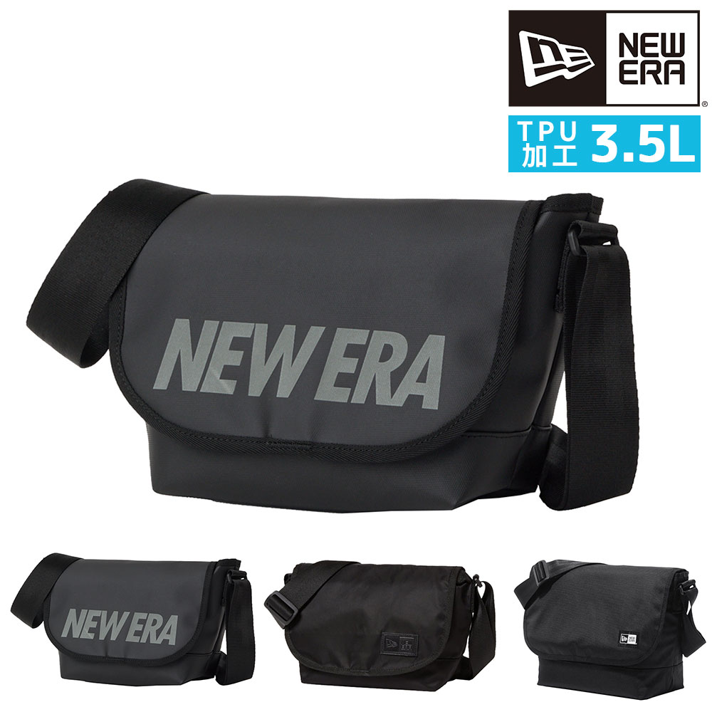 ニューエラ バッグ ショルダー メッセンジャーバッグ 斜め掛けバッグ NEW ERA ショルダーバッグミニ 3.5L メンズ レディース キッズ 3.ブラックTPU -14750863