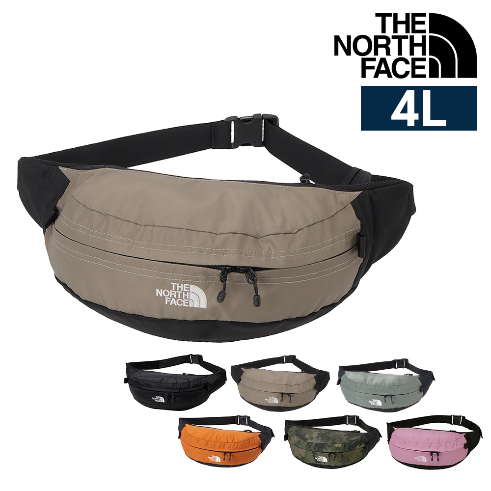 ノースフェイス バッグ ウエストバッグ ヒップバッグ ショルダーバッグ ボディバッグ THE NORTH FACE デイパックス スウィープ 4L A5 NM72304 2.マッシュルーム -nm72304mr