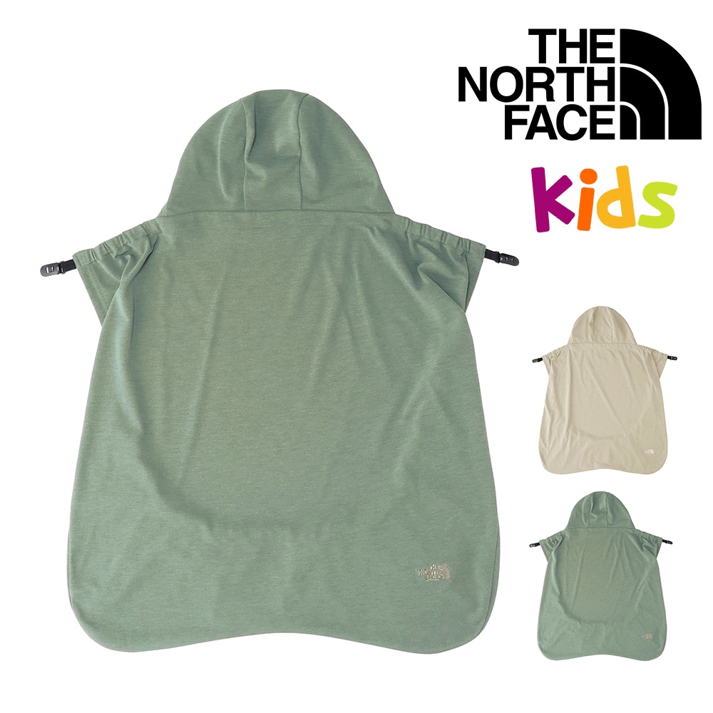 ノースフェイス ベビー ケープ THE NORTH FACE サンシェイドブランケット NNB22614 2.ダックグリーン -nnb22614dg