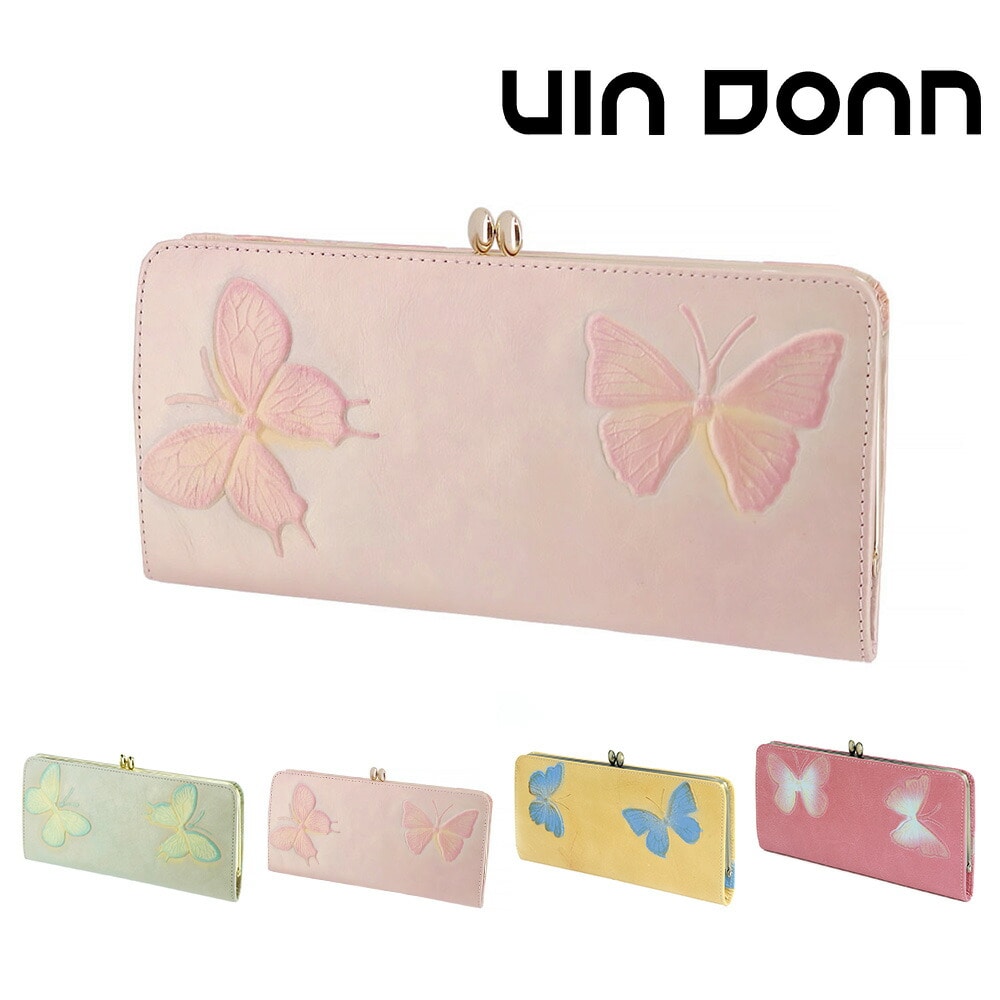 ドアン VIA DOAN ドルチェ がま口長財布 239 3.ピーチ -39x39 レディース