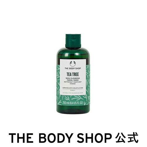 ザボディショップ | 洗顔料 | TT スキンクリアリング フェイス ウォッシュ 250mL（香り：ティーツリー）
