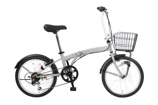 折りたたみ自転車 cyma(サイマ) LUCENT(ルーセント) アッシュグレイ 20インチ