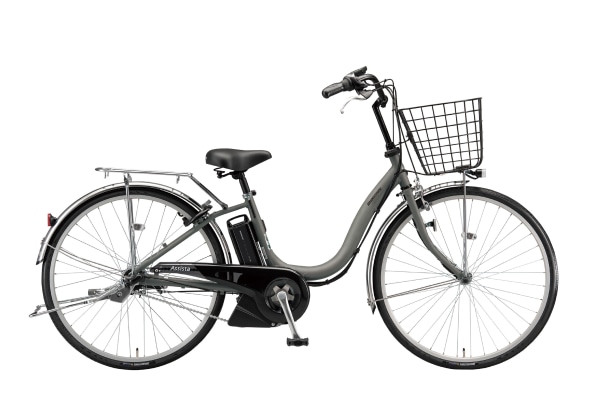 電動アシスト自転車 シティサイクル・ママチャリ BRIDGESTONE(ブリヂストン) アシスタU STD T.Xダークアッシュ 24インチ 2025年モデル A4SC25