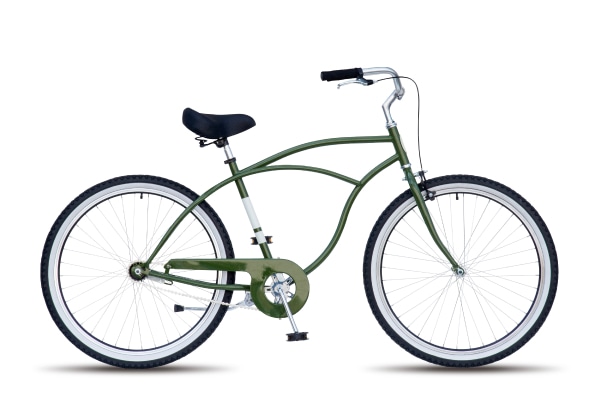 スポーツ車 EM CYCLES(イーエムサイクルズ) BC101! ダークグリーン 26インチ ZEM00301
