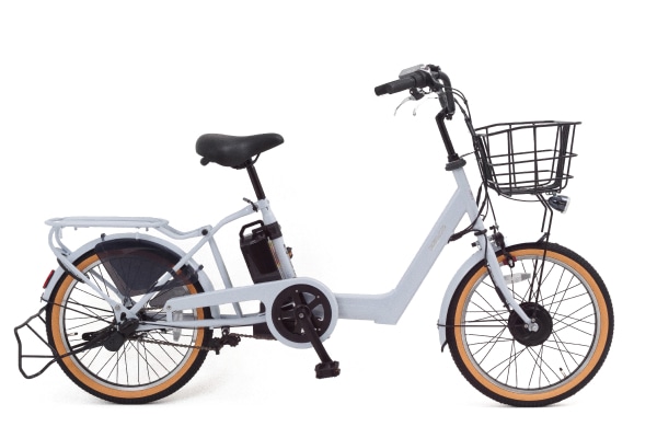 電動アシスト自転車 ミニベロ（小径車） SUISUI(スイスイ) BEllE ブルーグレー(5.8Ah) 20インチ BM-DFR203BG