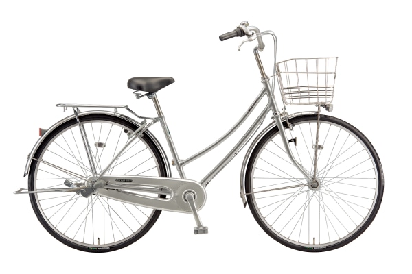 シティサイクル・ママチャリ BRIDGESTONE(ブリヂストン) ロングティーンスタンダード W型 M.XRシルバー 26インチ L63WT5