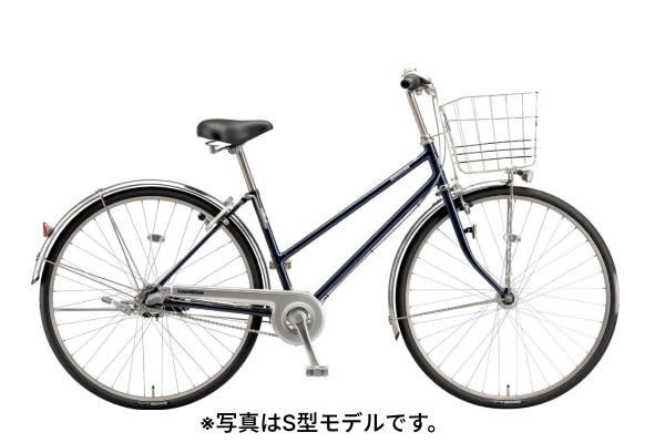 シティサイクル・ママチャリ BRIDGESTONE(ブリヂストン) ロングティーンスタンダード W型 P.Xサファイヤブルー 27インチ L73WT5