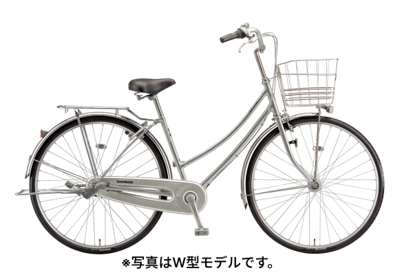 シティサイクル・ママチャリ BRIDGESTONE(ブリヂストン) ロングティーンスタンダード S型 M.XRシルバー 27インチ L73ST5