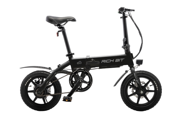折りたたみ自転車 電動アシスト自転車 Acalie(アカリエ) RICHBIT CITY ASSIST シティブラック 14インチ RICH-CA