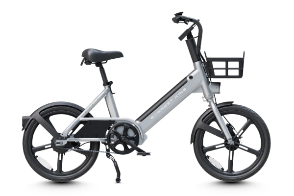 電動アシスト自転車 Acalie(アカリエ) EVEREST XING CITY Plus ベーシックモデル ピークシルバー 20インチ XING-CA