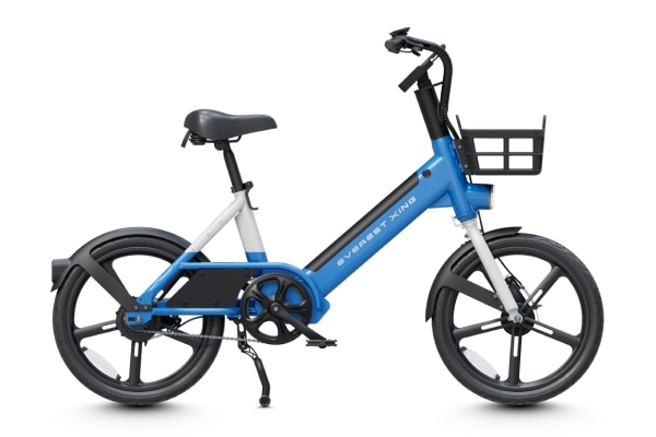 電動アシスト自転車 Acalie(アカリエ) EVEREST XING CITY Plus ベーシックモデル ウインドブルー 20インチ XING-CA