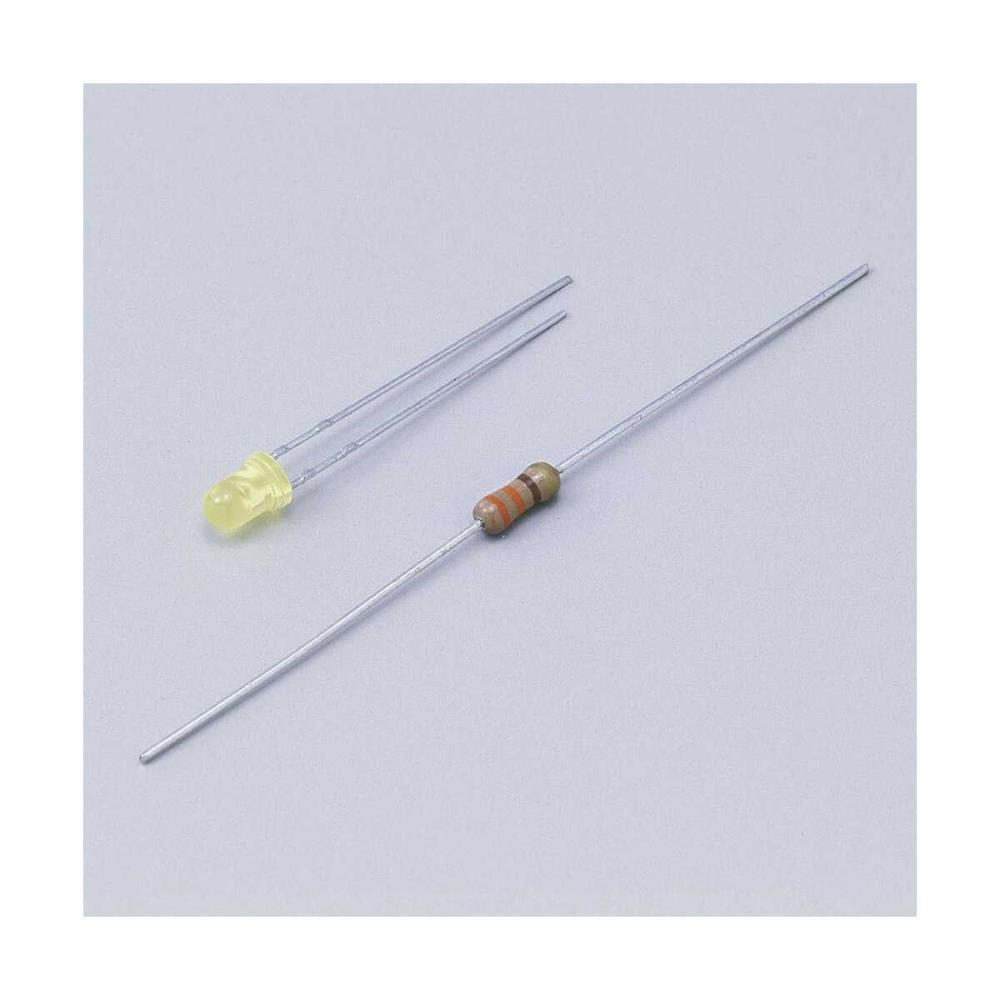 エルパ LED 3mm 黄 HK-LED3H Y イエロー