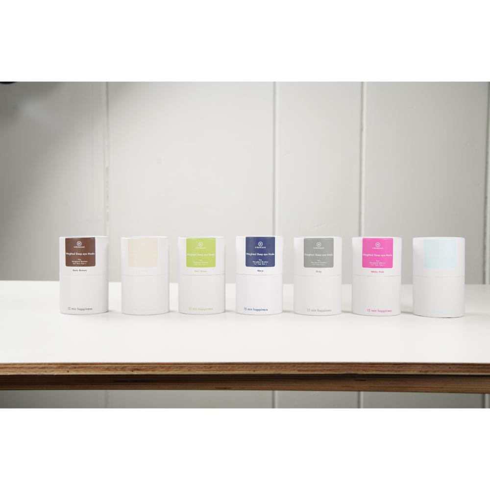 HIRUNEGAO 加重アイマスク ネイビー 【直送品】 返品・キャンセル・他商品と同時購入は不可