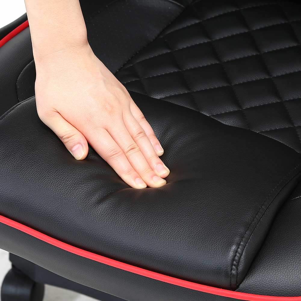ゲーミングチェア シグナル レッド 15506 【直送品】 返品・キャンセル・他商品と同時購入は不可 レッド W655×D630×H1030-1110mm