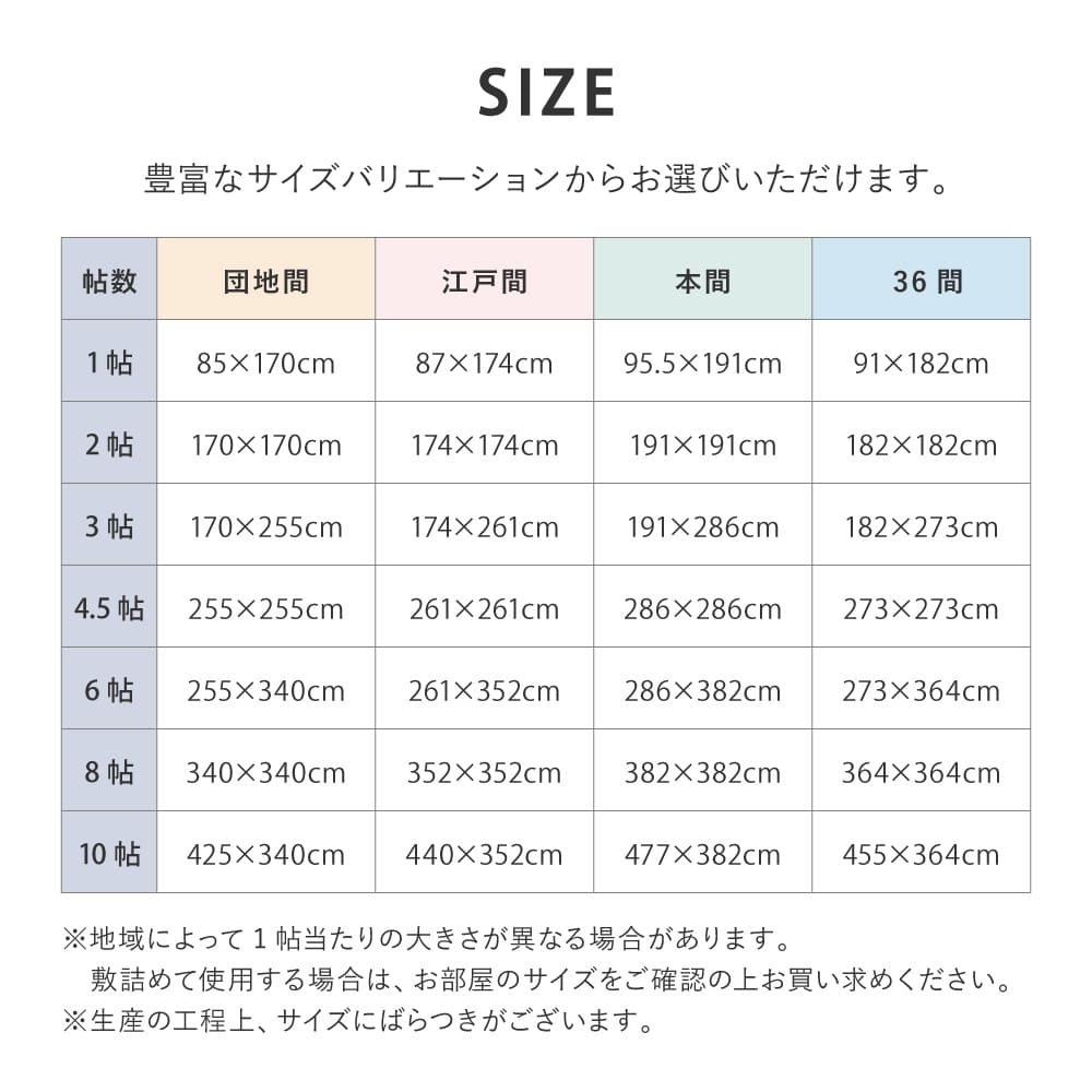 フリーカット裏付 い草カーペット みすず 本間2畳 【直送品】 返品・キャンセル・他商品と同時購入は不可