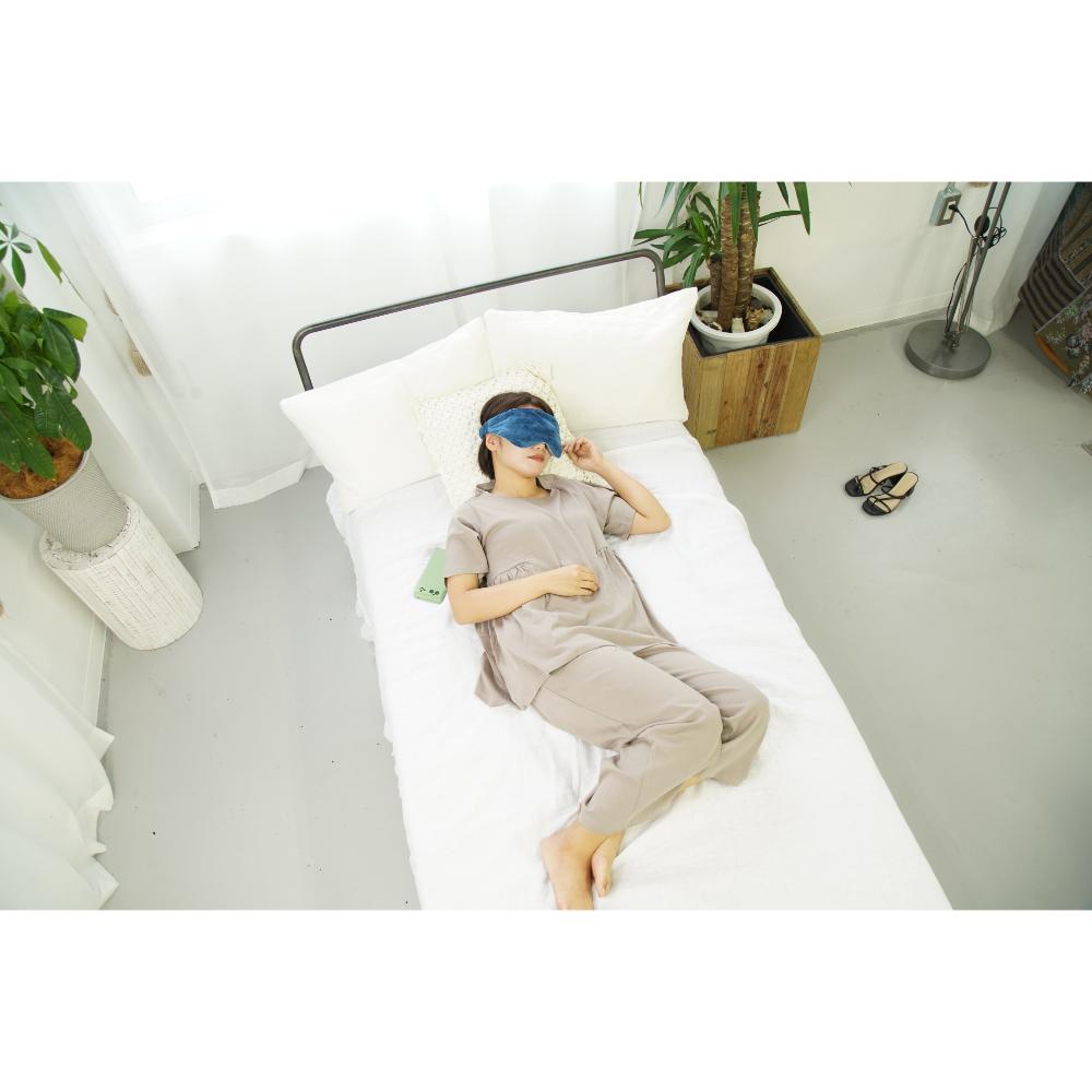 HIRUNEGAO 加重アイマスク ネイビー 【直送品】 返品・キャンセル・他商品と同時購入は不可