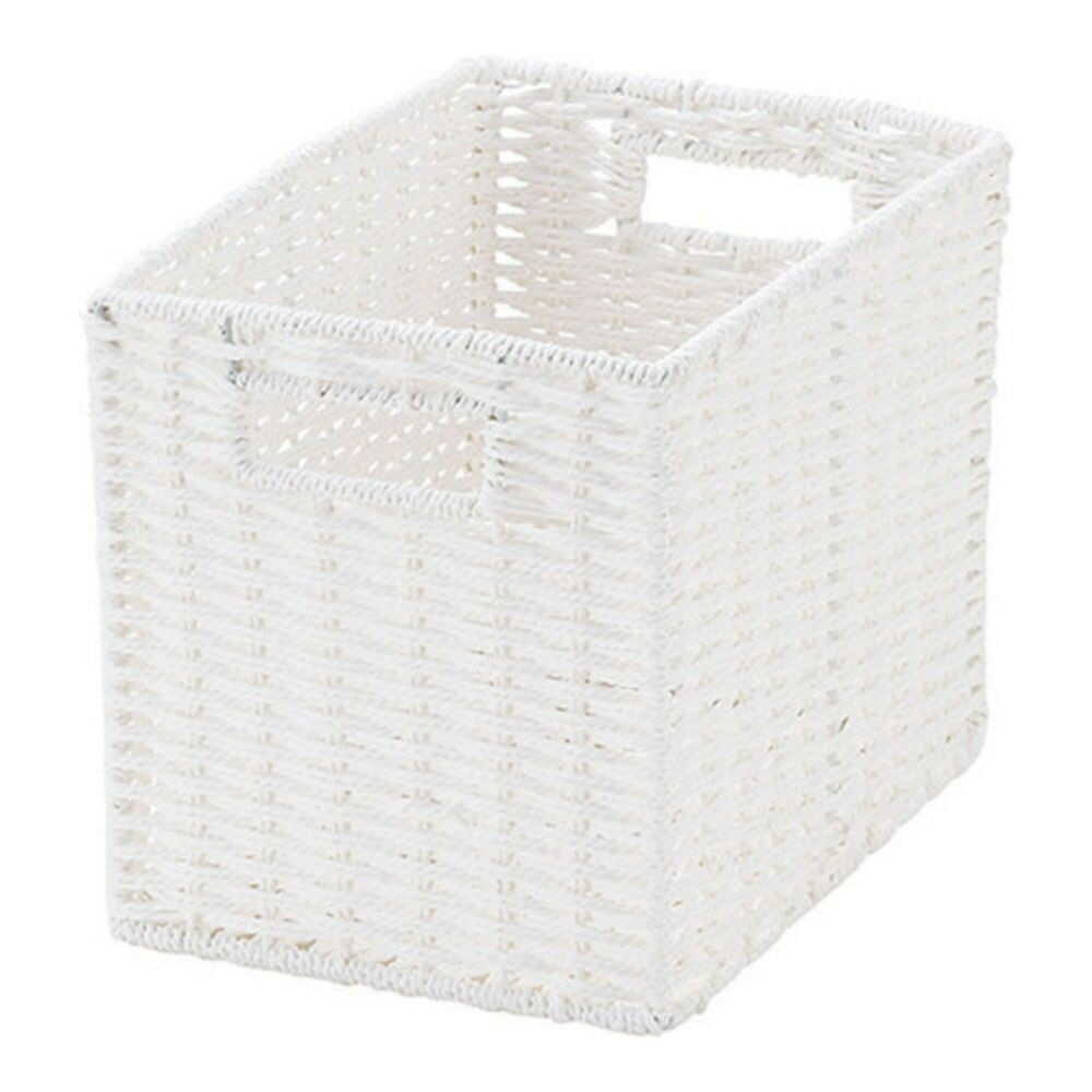 ちどり産業 ペーパーバスケットハーフ ホワイト ホワイト