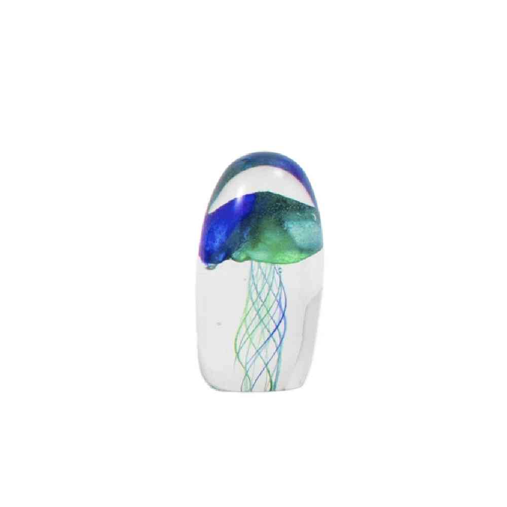 藤栄 ガラスインテリアオブジェ(Glass interior objects) クラゲ S グリーン