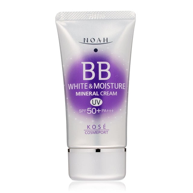 コーセーコスメポート ノア ホワイト&モイスチュア BBミネラルクリーム UV01 SPF50+ 50g