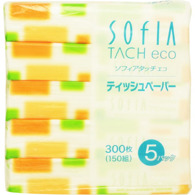 ソフィアタッチエコ ソフトパック++ 150組×5個