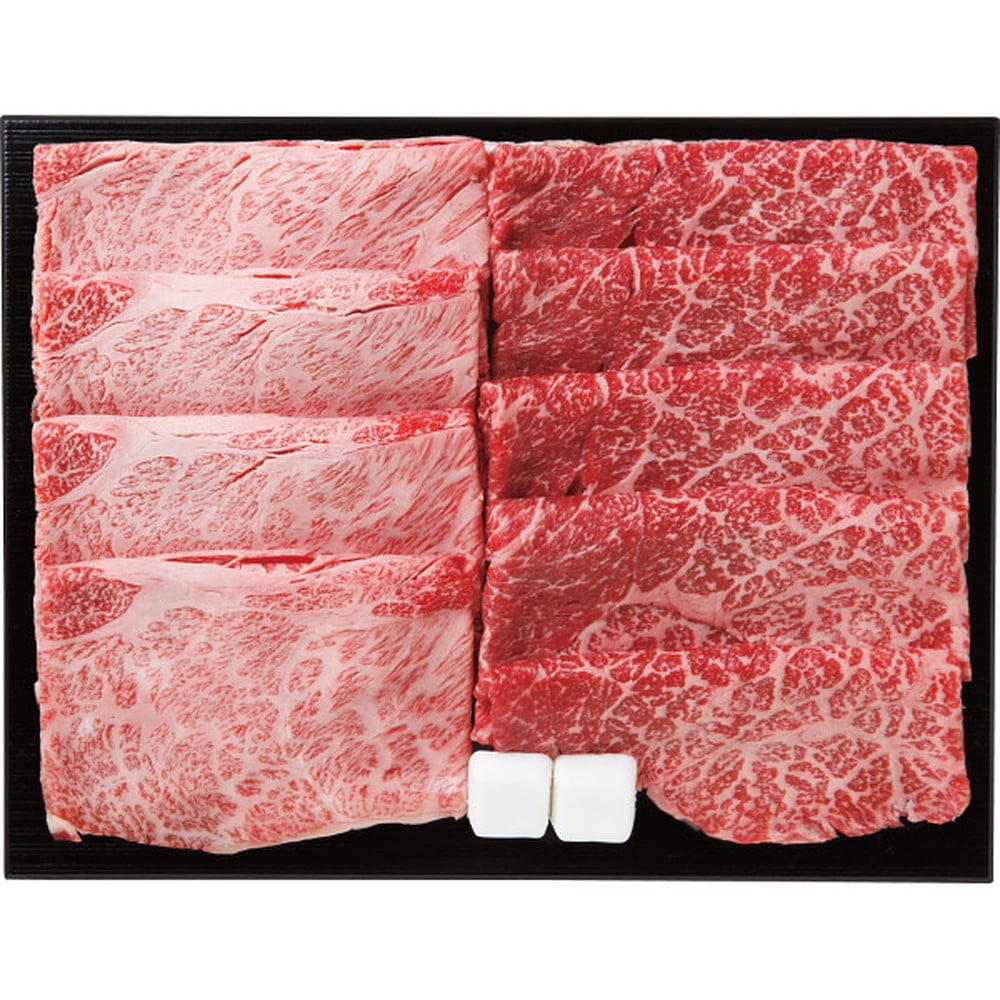 ◆仙台牛 肩ロース・モモ すき焼き食べ比べセット（計800g）◇ 【直送品】 返品・キャンセル・他商品と同時購入は不可