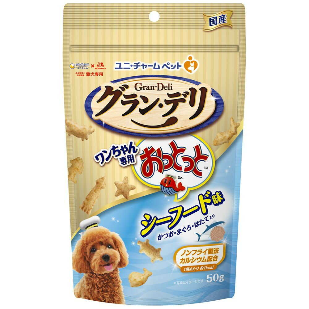 ユニ・チャーム ワンちゃん専用おっとっと シーフード 50g